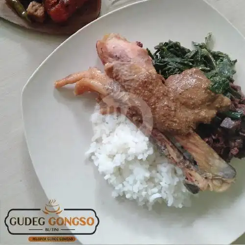 Gambar Makanan Gudeg GONGSO Bu Tini, Pasar Kranggan 11