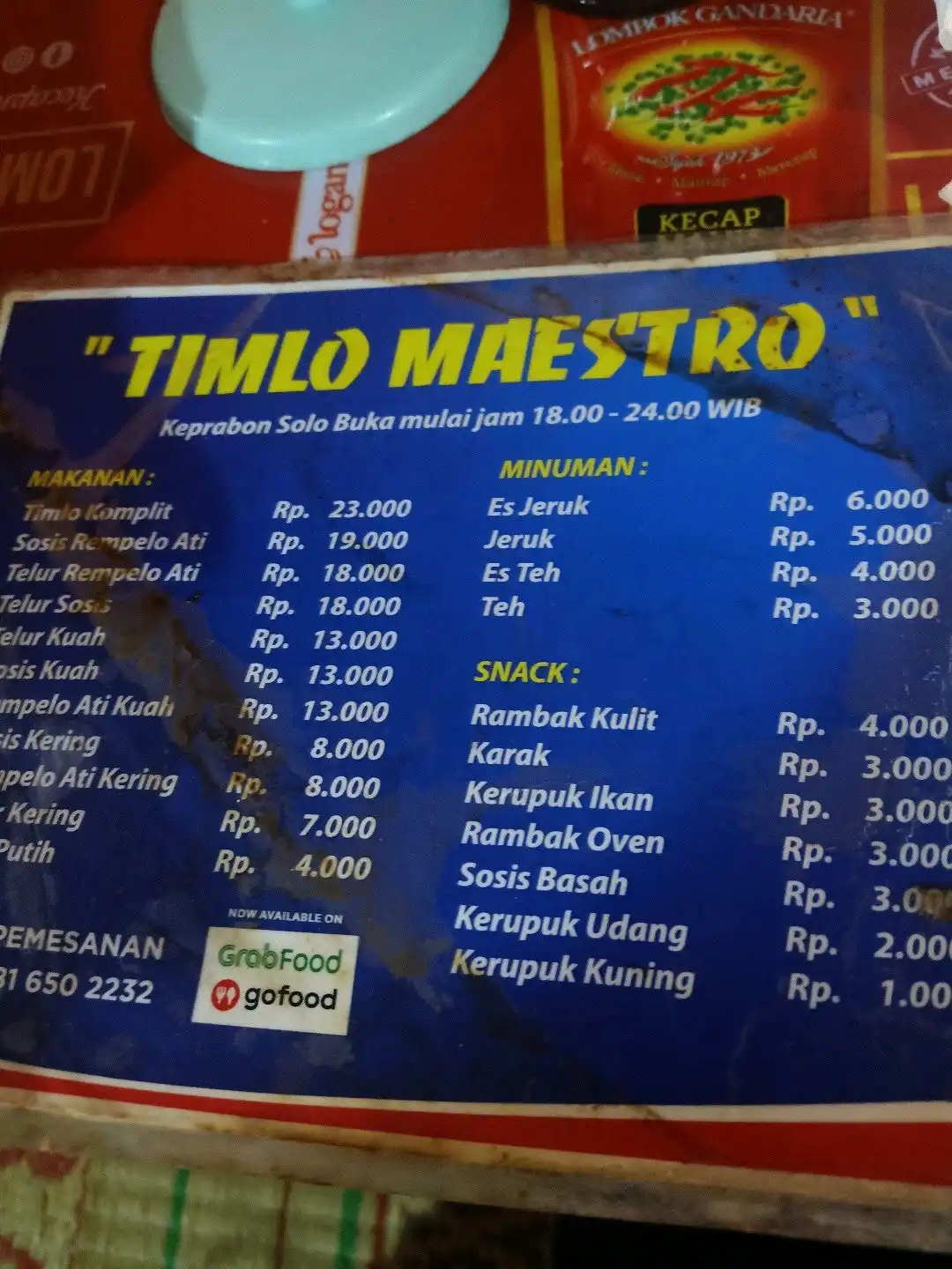 Timlo Maestro