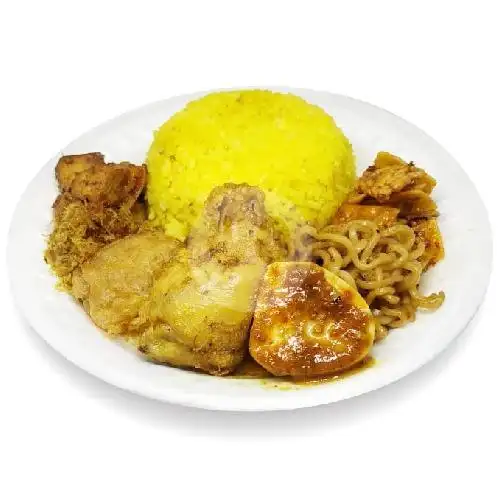Gambar Makanan Geprek Nasi Kuning Bu Yanah, Merjosari 3