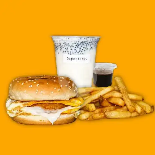 Gambar Makanan Dopeamine Burger, Parasitologi 5