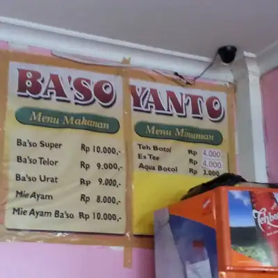 Mie Ayam Bakso Mas Yanto