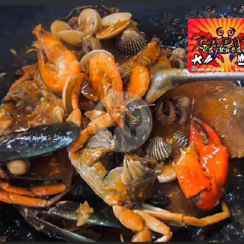 Gambar Makanan Seafood Berserak Capit Rajungan, Ar Hakim 14