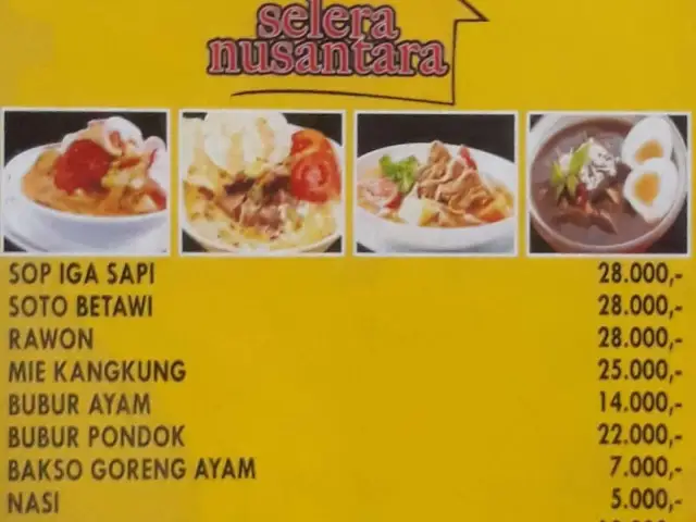 Gambar Makanan Selera Nusantara 1