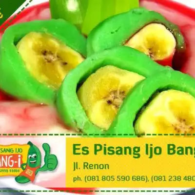 Es Pisang Ijo Bang i