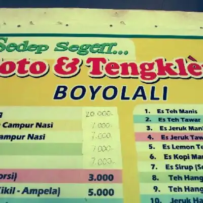 Soto Tengkleng Boyolali