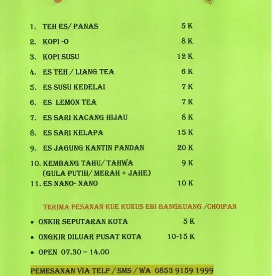 Gambar Makanan Kantin Pandan 2