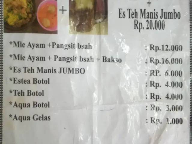 Gambar Makanan Mie Ayam Cabe Uleg Geluk 4