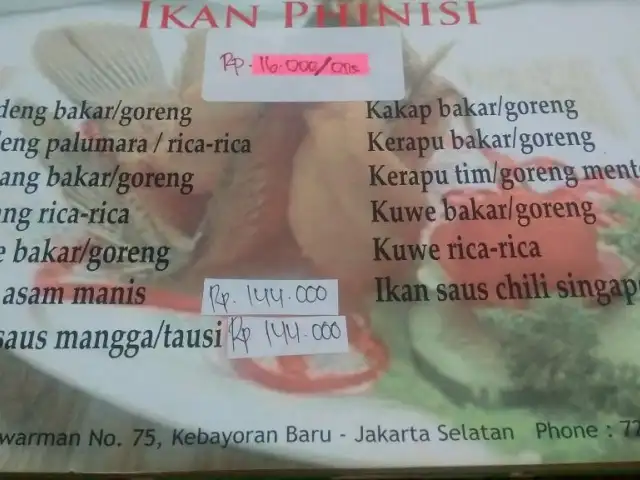 Gambar Makanan Phinisi - Pondok Ikan Bakar Makassar 14
