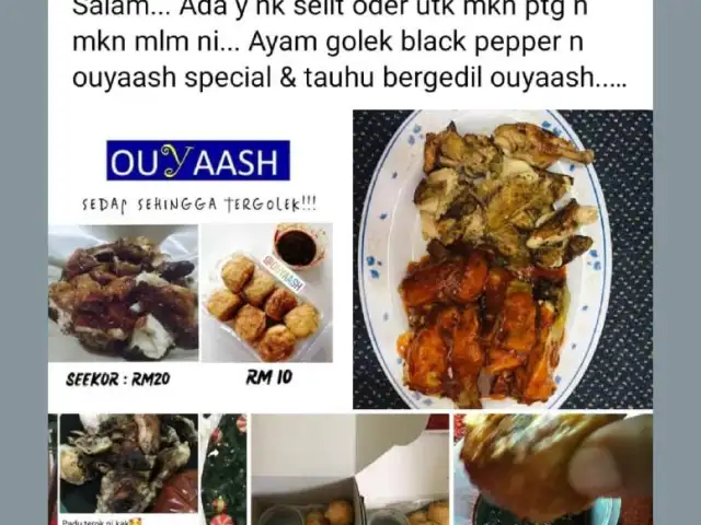OuYaash Nasi Kukus Ayam Berempah