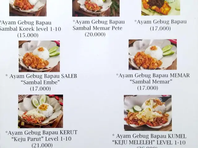 Gambar Makanan AyamGebugBapau 3