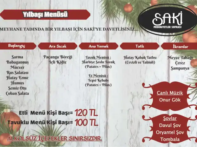 SAKİ'nin yemek ve ambiyans fotoğrafları 5