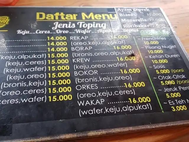 Gambar Makanan Durian Tumpah cibuntu 5