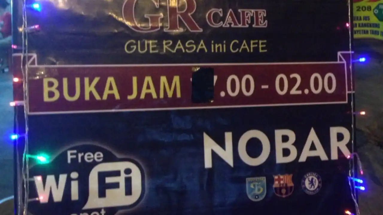 GR Café (Gue Rasa ini Café)
