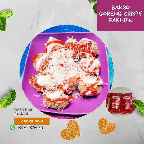 Gambar Makanan Bakso Goreng Crispy Fakhdin, Telepon 3 2