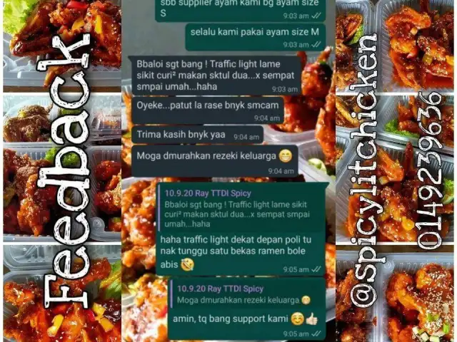 Spicy Lit Chicken Selangor Food Photo 6