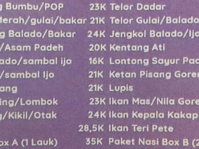 Gambar Makanan Nasi Kapau Uni Nailah 1