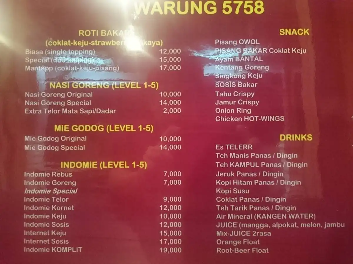 Waroeng 5758