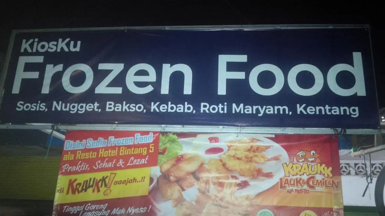 Kiosku Frozen Food jln. Malaka Baru pondok kopi duren sawit jakarta timur 13460 (depan griya tennis bintara) bekasi