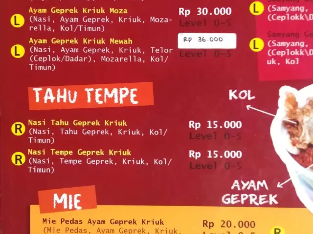 Gambar Makanan Ayam Geprek Kriuk Bu Ani 2