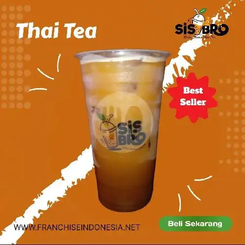 Gambar Makanan SisBro Boba Cheese Thai Tea By Pass, Depan Pangkas Rambut Antum 6