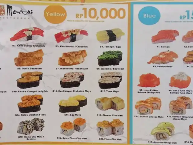 Gambar Makanan Sushi Mentai Bez Plaza Gading serpong 10