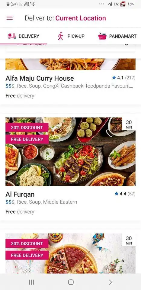 Restaurant ALFURQAN in Malaysia