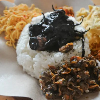 Nasi Cumi Hitam Madura Pak Kris