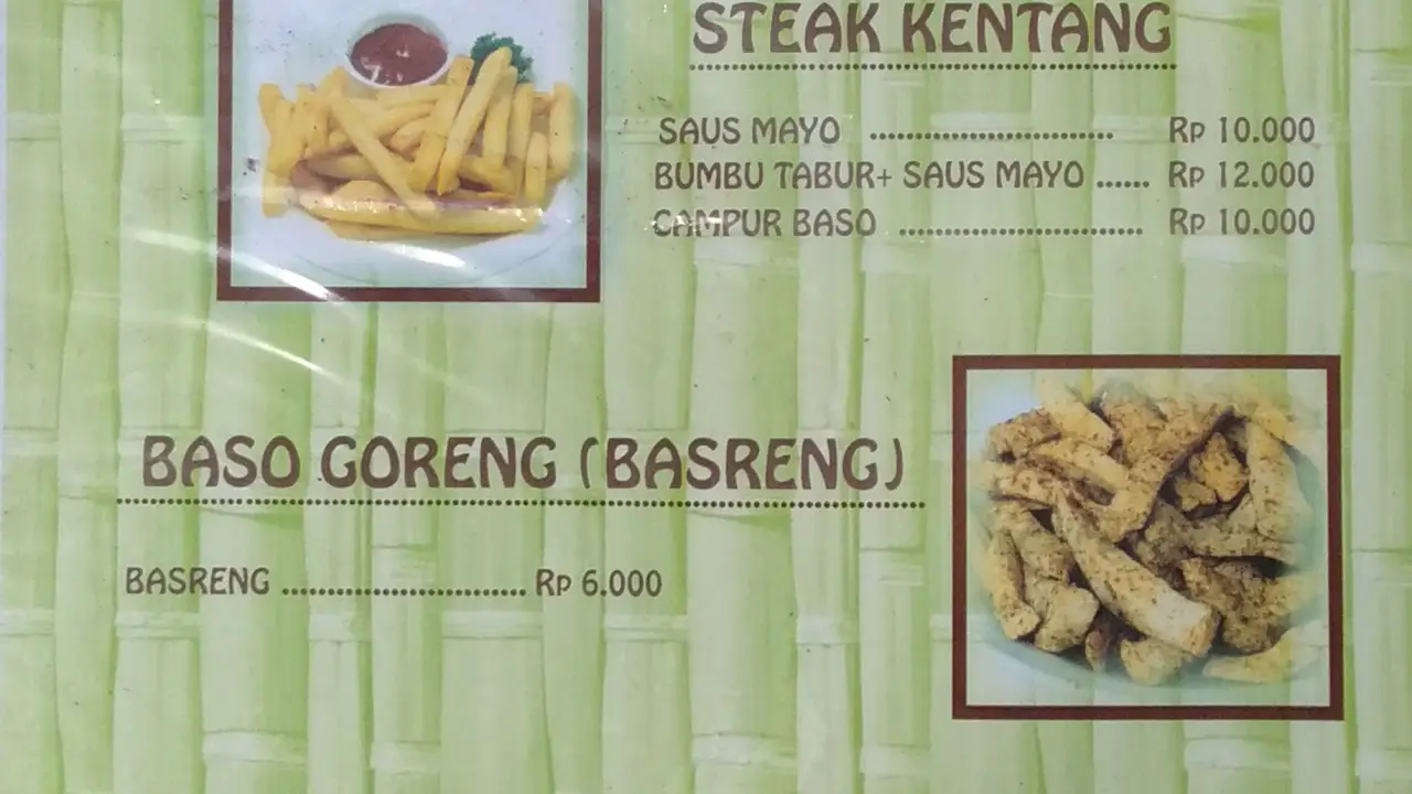 Stik Kentang Baso Goreng