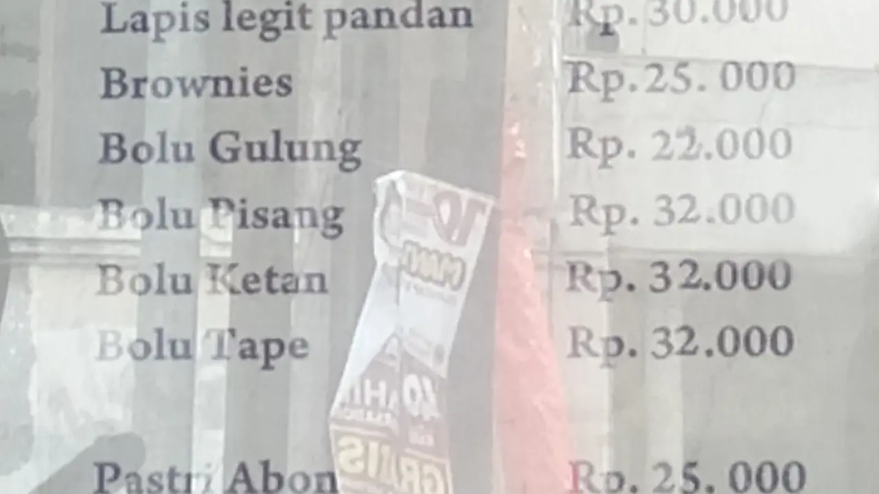 Aneka Macam Kue Sari Gendis