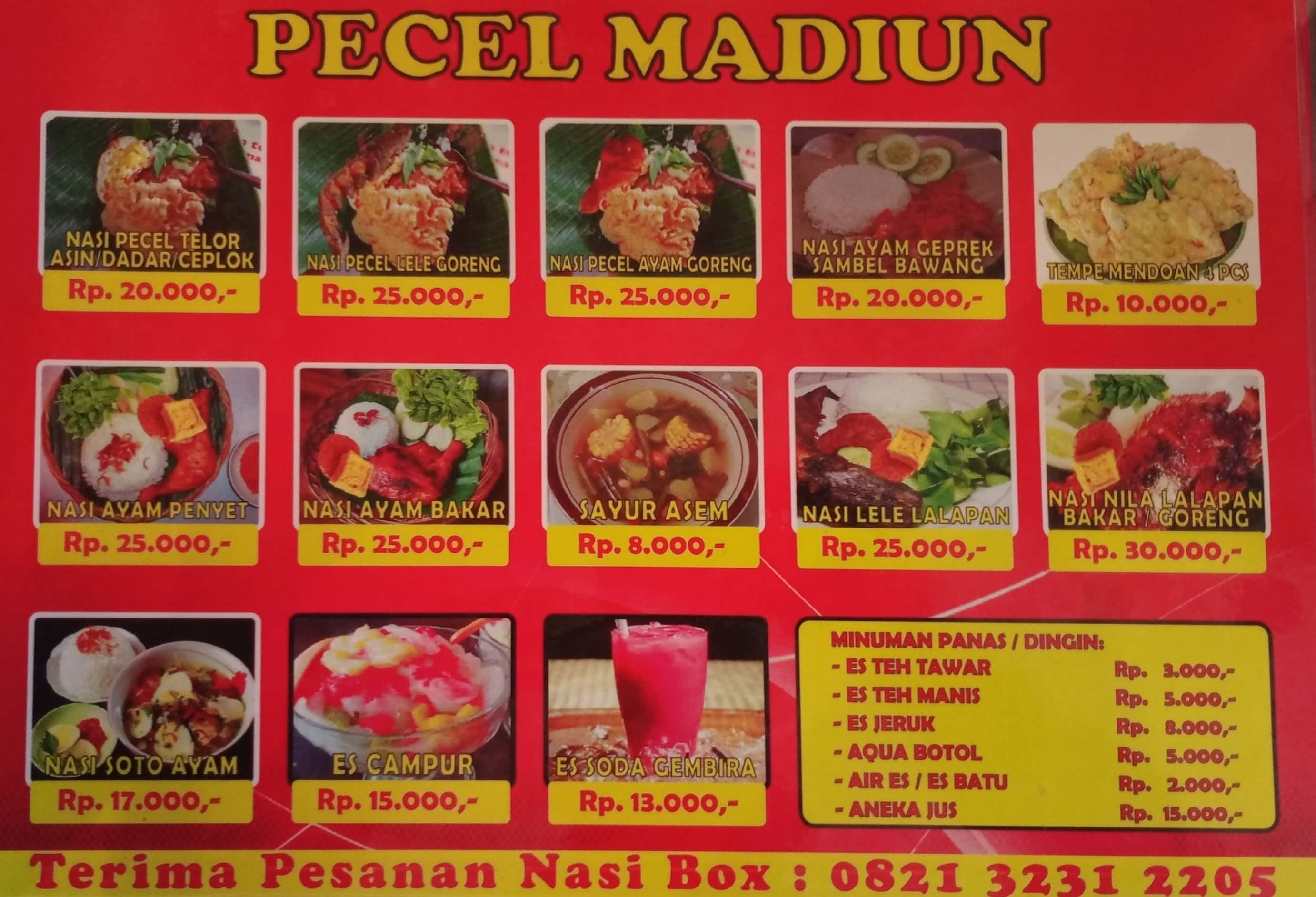 Nasi Pecel Madiun Bu Har Terdekat - Restoran Dan Tempat Makan Indonesia ...