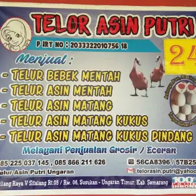 TELUR ASIN PUTRI UNGARAN