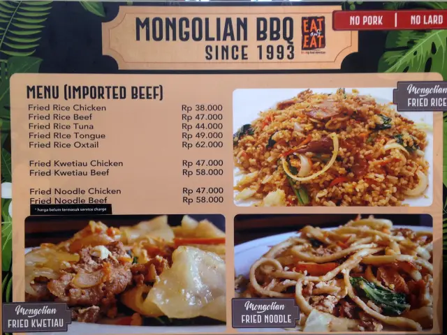 Gambar Makanan Mongolian BBQ 2