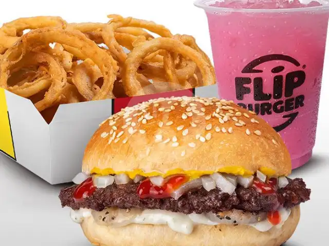 Gambar Makanan Flip Burger, Xprss Sunter 3