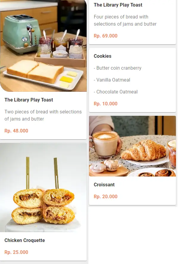 Gambar Makanan The Library Coffee & Pastries - Hotel Ascott Waterplace Surabaya 4