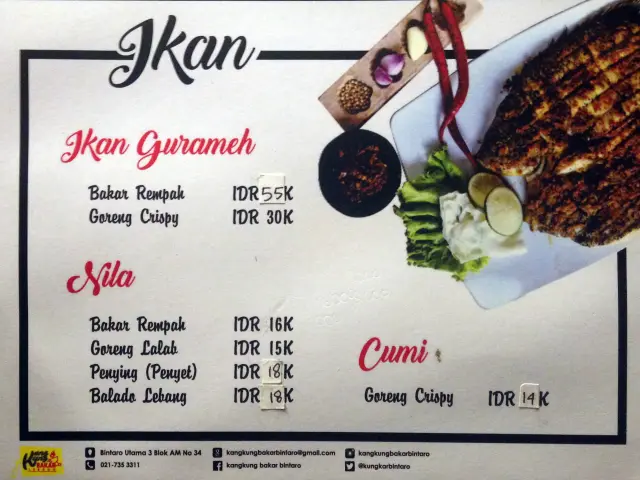 Gambar Makanan Kangkung Bakar Lebang Bintaro 3