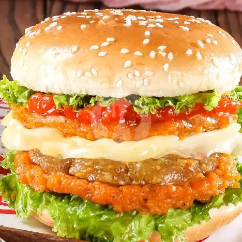 Gambar Makanan Angga'S Burger & Boba Caman Raya, Jatibening 20
