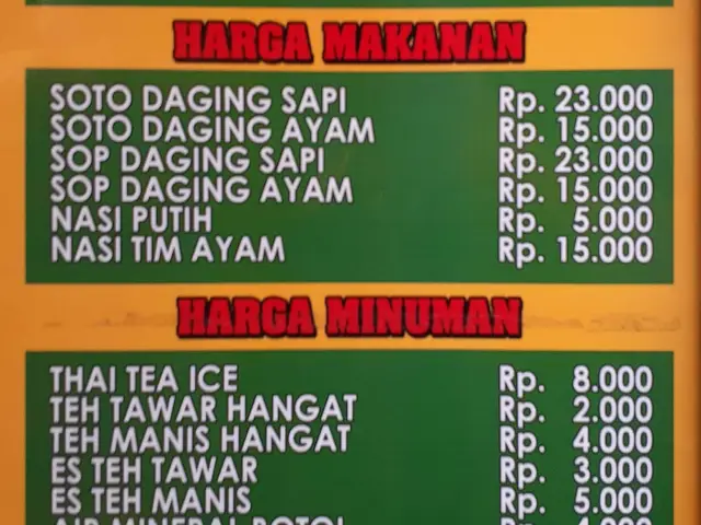 Gambar Makanan Soto Betawi Ibu Tuti 1