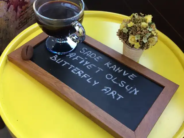 Butterflyart Shop & Cafe'nin yemek ve ambiyans fotoğrafları 1