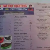 Gambar Makanan Rumah Makan Ibu Hj.Cijantung 1