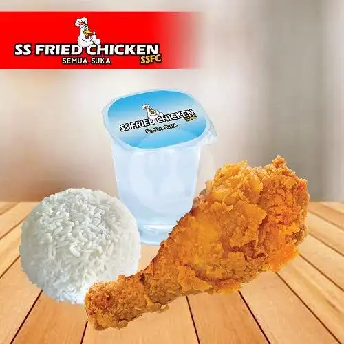 Gambar Makanan SS Fried Chicken Simalingkar, Medan Tuntungan 1