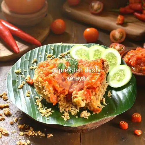 Gambar Makanan Ayam Geprek Crispy ( Teh Desty) 7