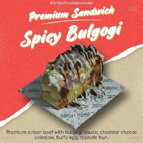 Gambar Makanan Homu Premium Sandwich 12