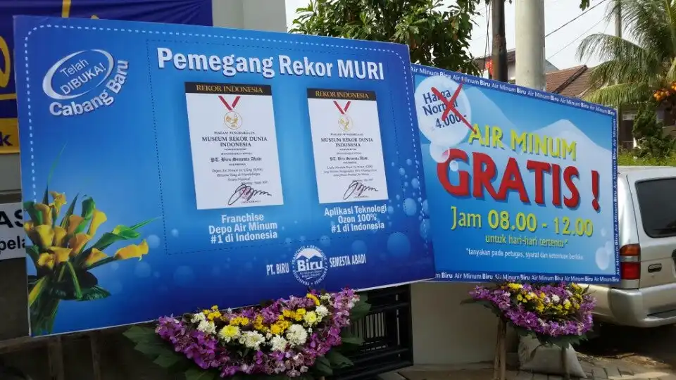 Depo Air Minum Isi Ulang BIRU Bekasi Timur Regensi