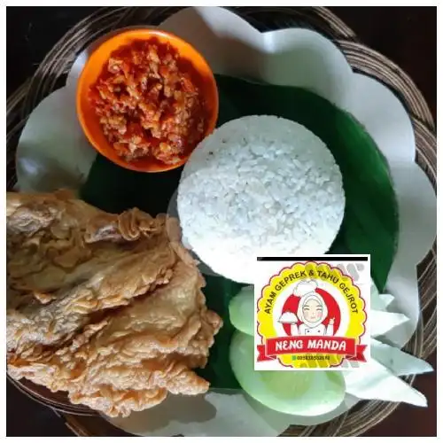 Gambar Makanan Ayam Geprek & Tahu Gejrot Neng Manda, Lebak Bulus 5