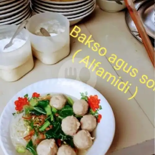 Gambar Makanan Bakso Agus Solo, Alfamidi Graha Raya 8