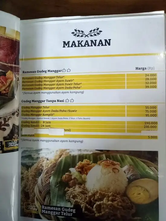 Gambar Makanan Rumah Makan Manggar Manding 11