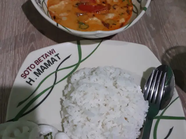 Gambar Makanan Soto Betawi H. Mamat 6