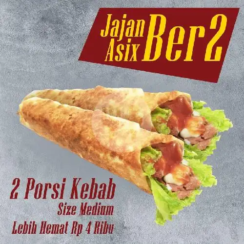 Gambar Makanan Kebab Balqis Senayan - Cabang Bangka Raya, Seberang Restorant Smaklek 7