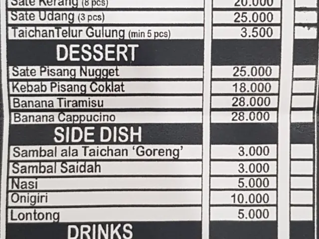 Gambar Makanan SateTaichanGoreng 20