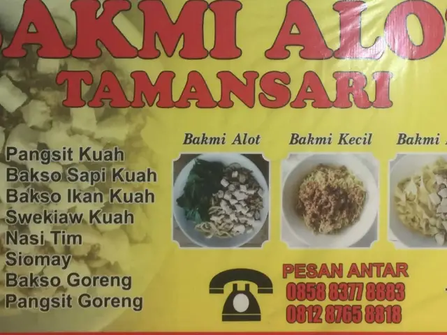 Gambar Makanan Bakmi Alot Taman Sari 3